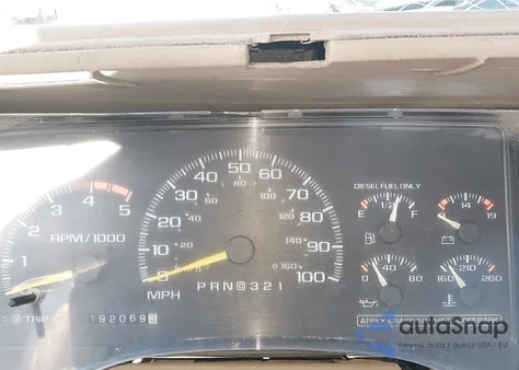 1995 GMC Sierra K2500 из США, поврежденный, VIN 2GTFK29S1S1511681